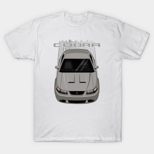 Mustang Cobra Terminator 2003 to 2004 - Grey T-Shirt by V8social